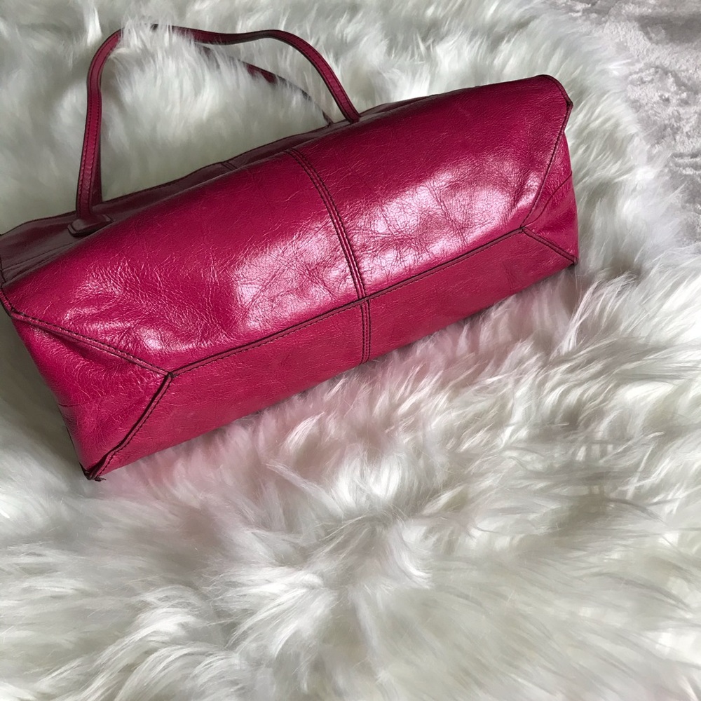 Hobo international red leather shoulder bag - Picture 7 of 8